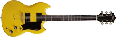 Guild Polara Solid Body Electric Voltage Yellow, Voltage Yellow,44.7 inches