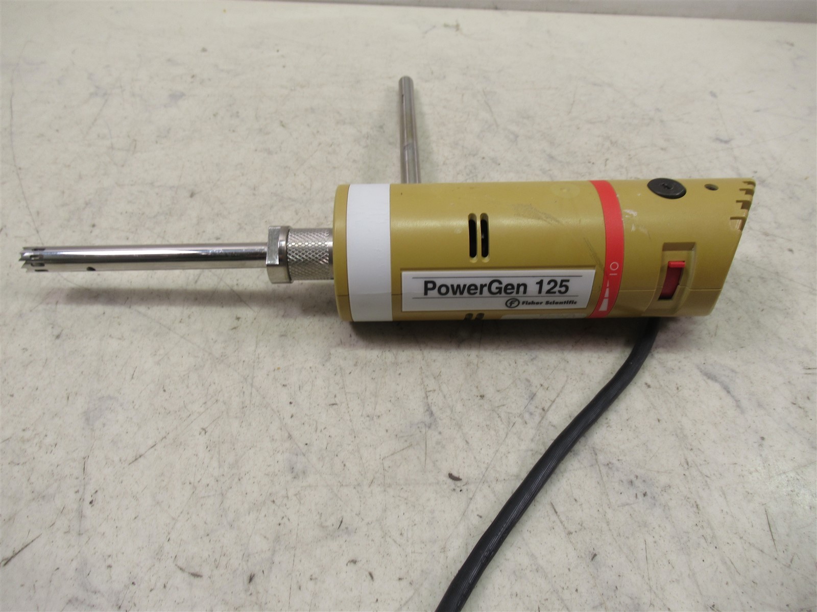 Fisher Scientific PowerGen 125 Homogenizer Mixer Tissue Grinder Cell Disruptor