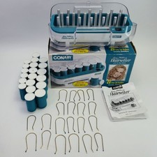 Vintage 90s Conair Easy Holding Hairsetter HS31 20 No-Slip Rollers Jumbo Volume
