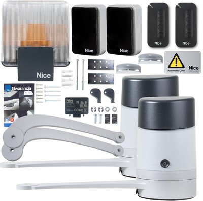 NICE HOPP MyGO KIT   Drehtorantrieb Set für breite Pfeiler bis 2×2,4 m