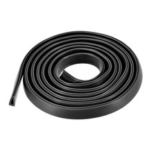 Edge Trim U Seal Extrusion Silicone Black Fits 0.5-2.5mm Edge 1M/3.28Ft