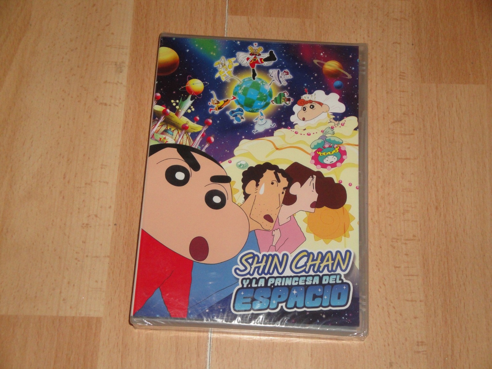 SHIN CHAN Y LA PRINCESA DEL ESPACIO PELICULA DE ANIMACION - DVD NUEVA PRECINTADA