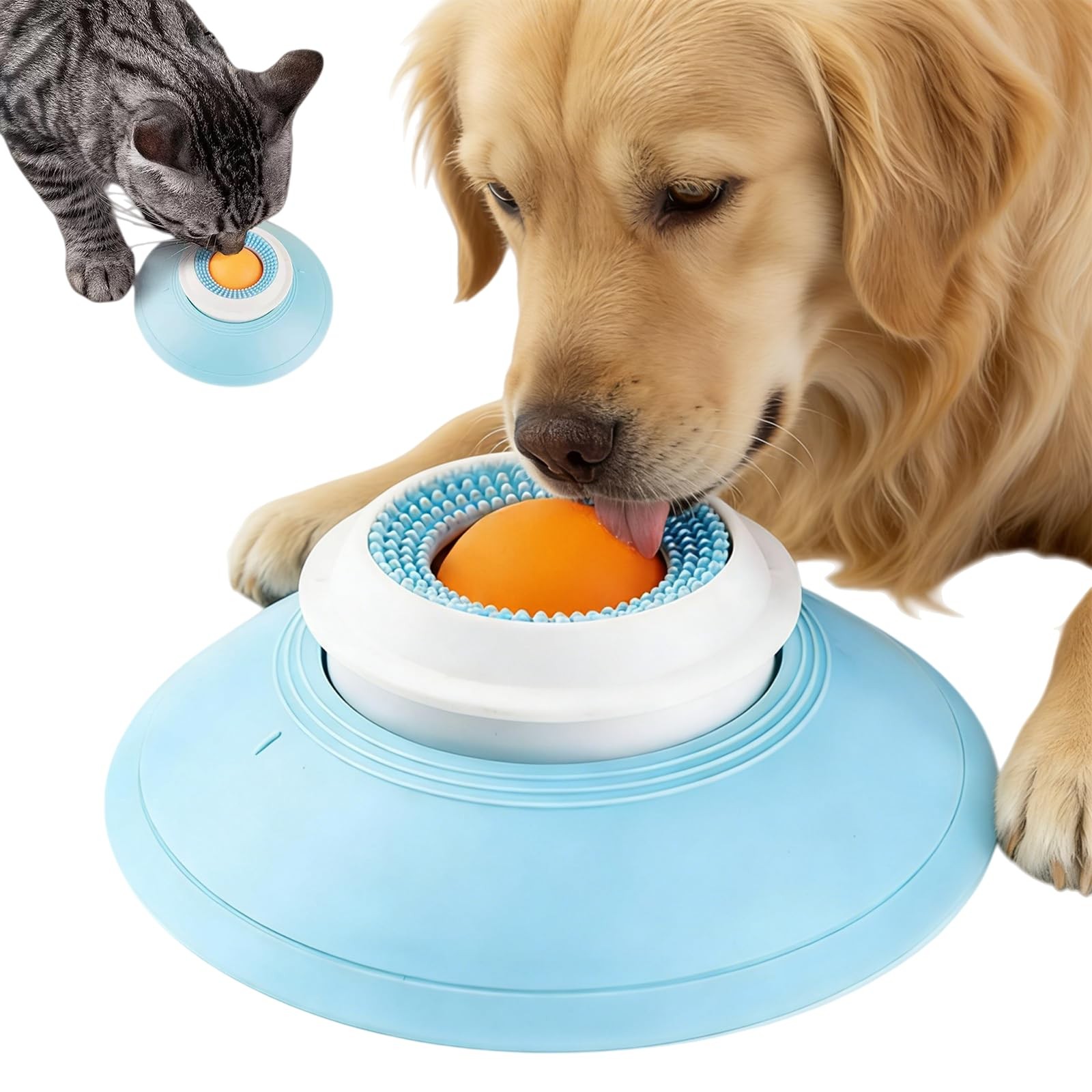 For Liquid Food, Slow Feeder Ball & Mat, Bule