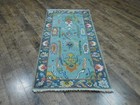 Turkish Oushak Rug,Geometric Multicolored Area Rug,Handmade Bohemian Rug 2.7x6 — photo 1