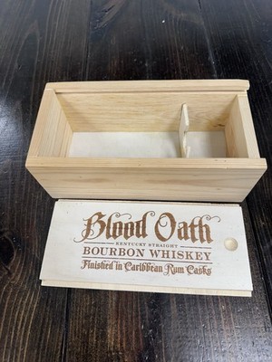 2019 Blood Oath Pact No 5 Kentucky Straight Bourbon Whiskey Box -Empty No Bottle