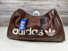 Adidas Originals Garment Bag Luggage Carry-on Brown Blue KF1287 Limited Edition