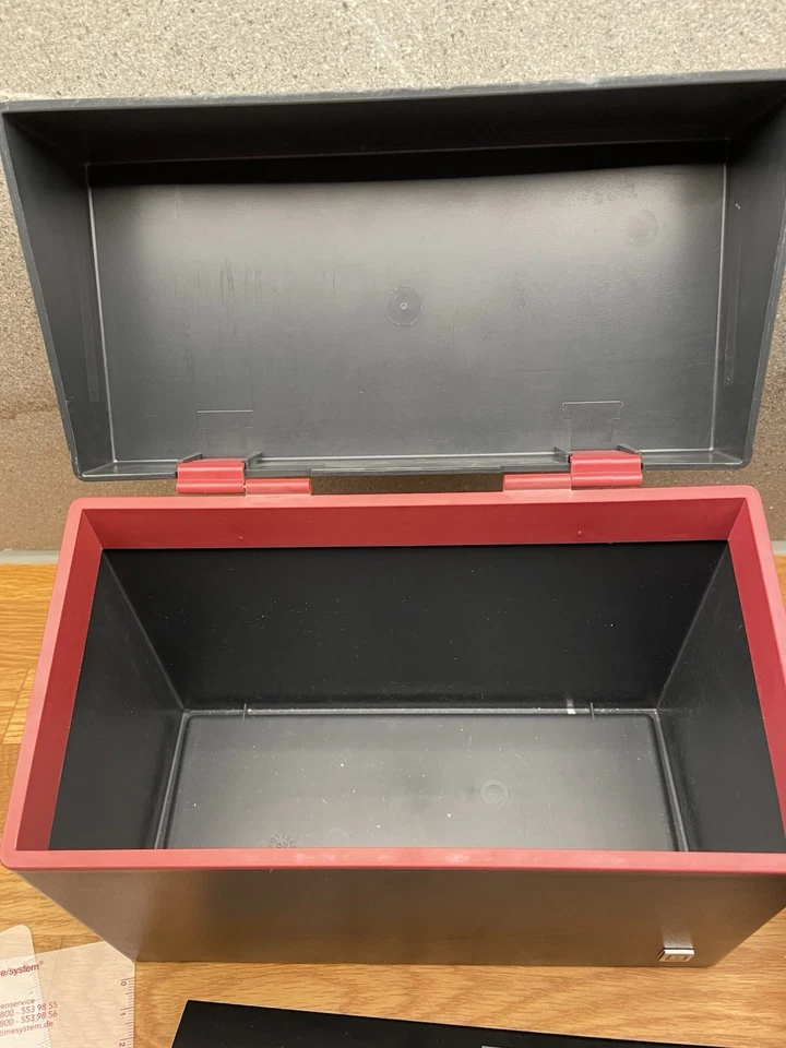 Time System Set: A5 Ringbuch Leder Braun, Locher, Box, Folien, Blätter, Trenner - Bild 2 von 4