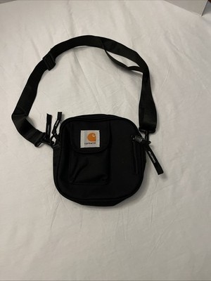 Carhartt Wip Essentials Shoulder Bag I031470 Black 6x6 NWT