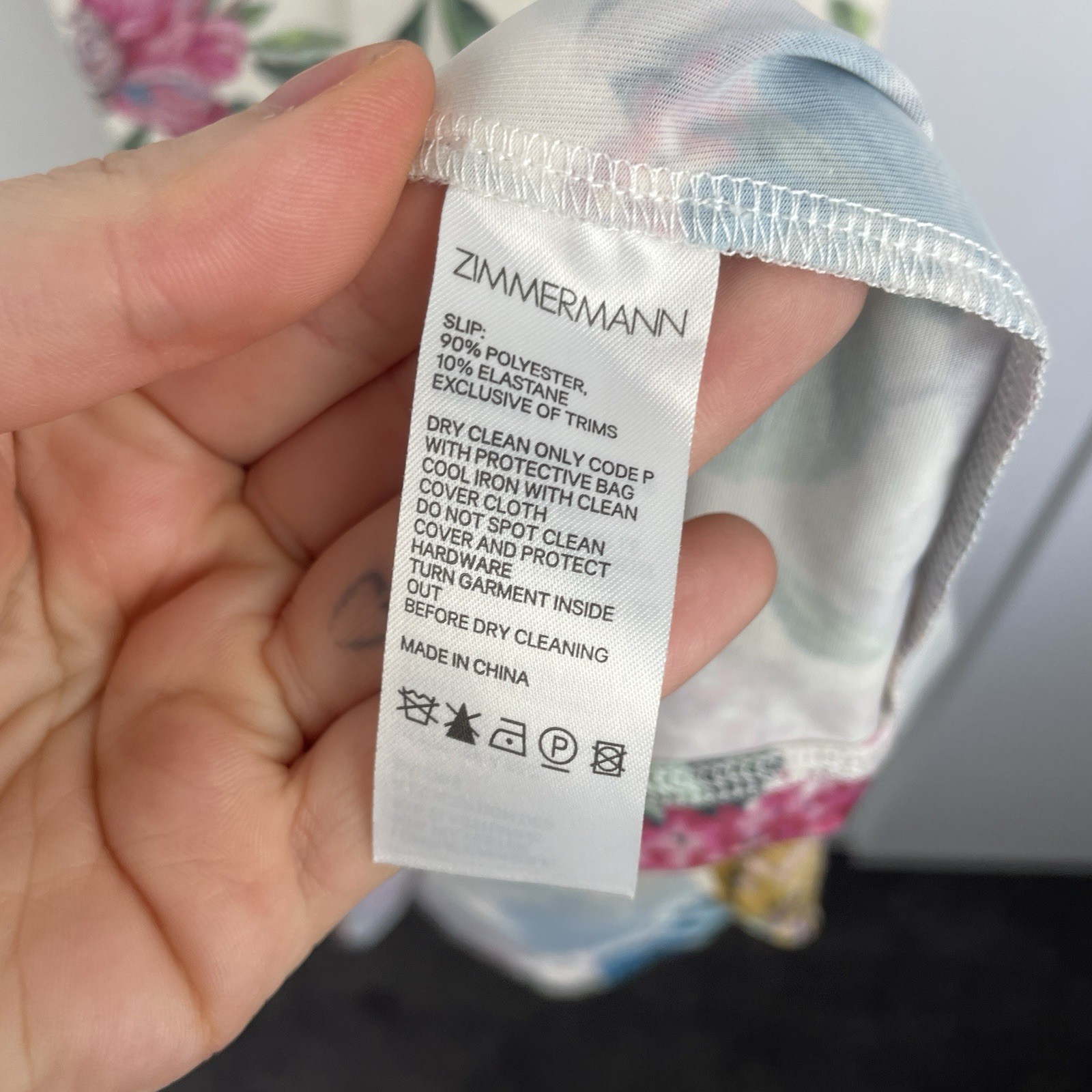 Zimmermann Ninety Six Linear Midi Dress Size 3 / 14 Au White Floral Ruffle