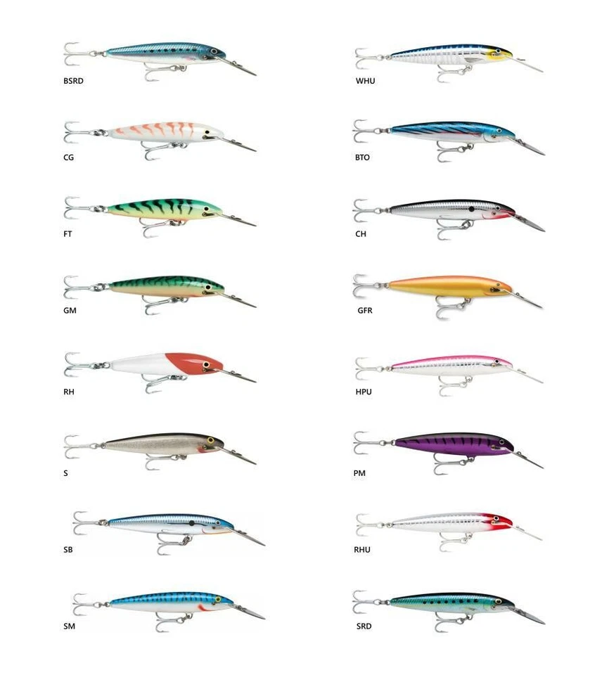 Rapala COUNTDOWN MAGNUM Wobbler 7cm-22cm Schleppwobbler Salzwaterwobbler - Photo 2/2