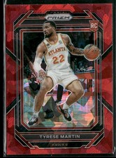 2022-23 Panini Prizm #241 Tyrese Martin Prizms Red Ice