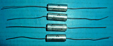 4 Acushnet Paper Oil Capacitors 0.27uf 200V Vitamin Q Type NOS