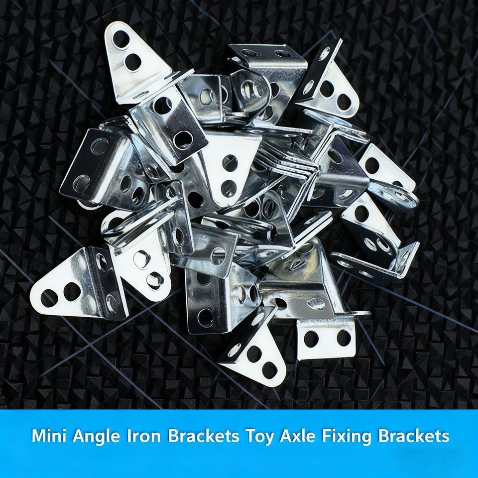 40Pcs L Type Axle Bracket Iron Parts for Model Car Building and ...