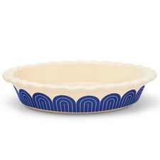 10 Inch Baking Ceramic Pie Dish - Oven Safe 500°f