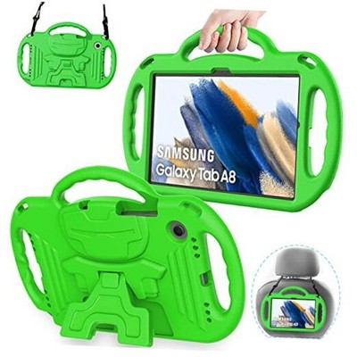 Kids Case for Samsung Galaxy Tab A8 10.5 Case 2021 (SM-X200/X205), with Green