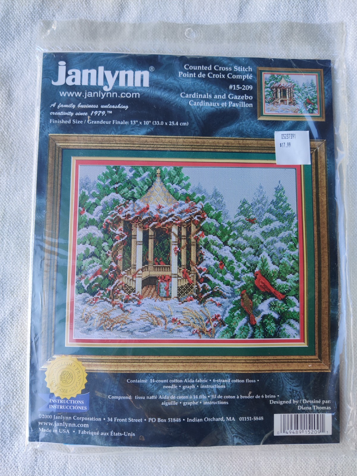 Nos Unopened 13" X 10"