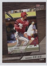 2019 Topps 2018 Topps Now Review Shohei Ohtani #TN-3 gx8