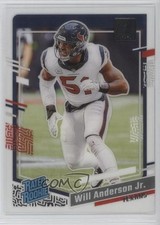 2023 Panini Clearly Donruss Rated Rookie Will Anderson Jr #90 16wc