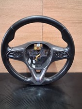 VAUXHALL INSIGNIA MK2 MULTIFUNCTION LEATHER STEERING WHEEL 39096090