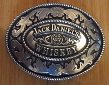 Jack Daniels Old No 7 Whiskey Belt Buckle Excellent Condition