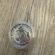 2018 Silver Britannia 1 oz .999 Fine Silver Coin – Royal Mint In Capsule