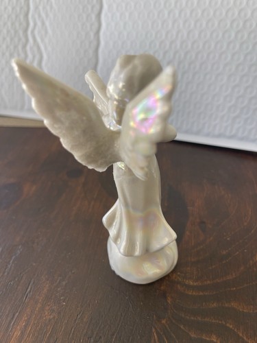 Dresden Germany 8 Musical Angels, Preowned, Angel With Harp Has Cracked Wing - Picture 17 of 18