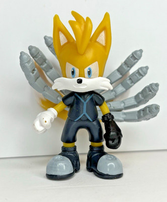 Netflix Sonic Prime Tails Nine 2.5'' Figure from Paradox Prism Capsule Toy