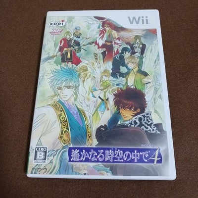 Harukanaru Toki no Naka de 4 Koei Wii Japan NTSC-J funktionstüchtig GEBRAUCHT
