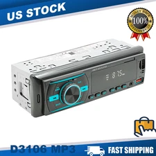 D3106 BT Car Stereo Audio In-Dash FM Aux Input Receiver USB MP3 Radio Player SD