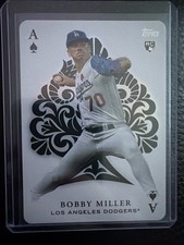 Topps 2023 Update Series Bobby Miller #AA-64 All Aces Rookie Dodgers MLB Card. rookie card picture
