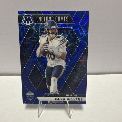 2025 Panini Mosaic - International Games Caleb Williams #253 Blue Scope Prizm