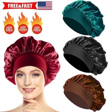 Silk Bonnet for Men Women Hair Bonnet for Sleeping Double Layer Satin Bonnet USA