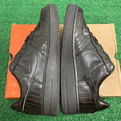 Size 10 - Nike Air Force 1 Premium Black for sale online | eBay