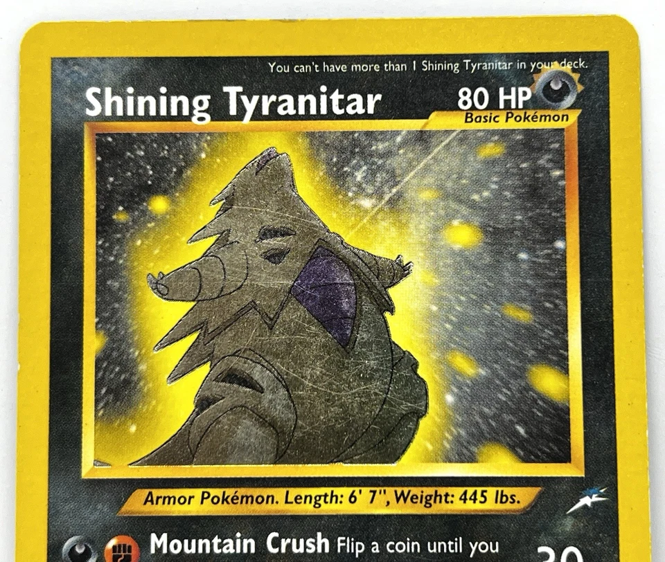 Shining Tyranitar 113/105 Neo Destiny Holo - Image 2 of 4