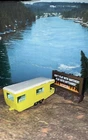 Matchbox Lesney Made In England #23 Camp Trailer Caravan W/ Patio Ok Condition Y