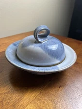 Handmade ceramic butter keeper or cheese dome