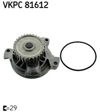 Pompe à eau Audi COUPE