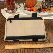 Winchester Tan Nylon Knife Tote Bag,unused condition,6 pockets