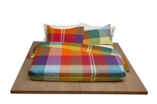 BOSSI Casa parure lenzuola matrimoniale 2 piazze PARROT 7608 cm 255X290 + 2 Fed.