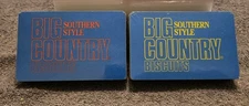 (2) Pillsbury BIG COUNTRY SOUTHERN STYLE BISCUITS Playing Cards - New in Package