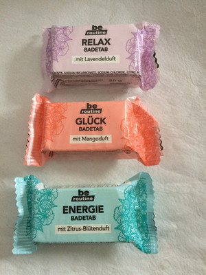3 x #be routine Badetab 25 g