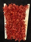 New Old Stock Red Orange Fringe Trim Y2K Fun Funky Hippie — photo 1