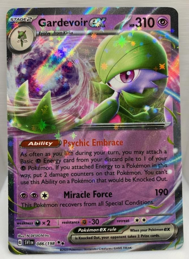 Gardevoir EX Holo #86/198 Scarlet & Violet Base Set NM/M