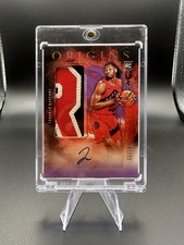 Jonathan Mogbo 🦖 Rookie • 2024 Origins RPA Purple /18 • Toronto Raptors Auto