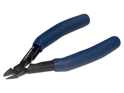 Lindstrom HS-8140 - Diagonal Cutters w/Oval Head & ESD Safe Handle, Micro-Bevel,