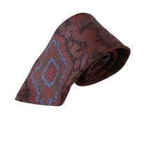 VTG Brooks Brothers Makers Tie Red Paisley Silk Necktie 3.75" Made in USA