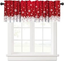 Merry Christmas Valances Curtain for 54"W x 18"L Pack of 1 Christmas-4