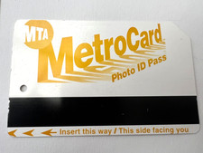 NYC METRO CARD METROCARD TARIFA REDUCIDA IDENTIFICACIÓN DE PERSONA MAYOR + FOLLETO