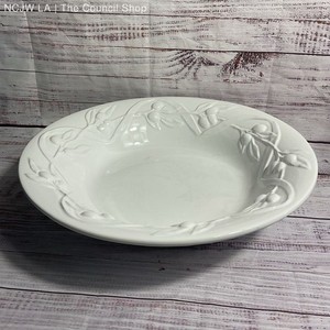 Williams Sonoma I Patrizi Olive Harvest 15" White Ceramic Serving Bowl