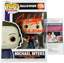 Casey Hendershot signed Funko Pop Michael Myers Rob Zombie's Halloween JSA
